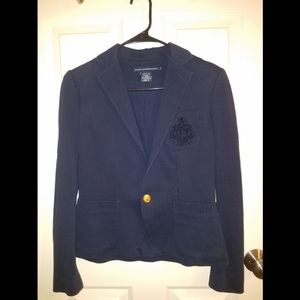 Navy Ralph Lauren Sport Blazer Size 4